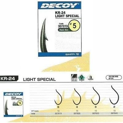 DECOY KR-24 Light Special Black Nickel Olta Kancası