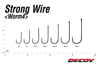 DECOY WORM4 Strong Wire Uzun İğne