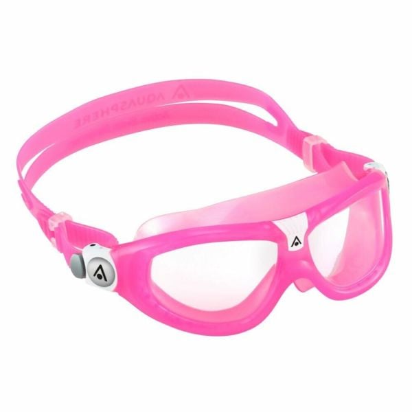 Aquasphere Seal Kid2 Şeffaf Lens Pembe Yüzücü Gözlüğü