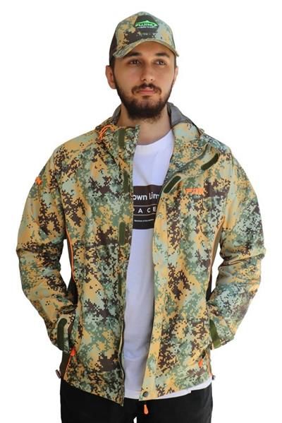 Fujin Raincoat Yağmurluk Brown Camo