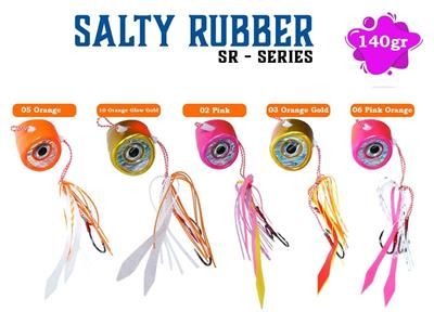 Fujin Salty Rubber 140gr SR Serisi Tai Rubber Set