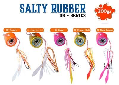 Fujin Salty Rubber 200gr SR Serisi Tai Rubber Set