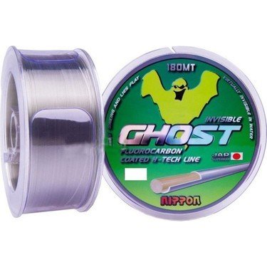 Nippon Ghost 180mt FC kaplı Misina Serisi