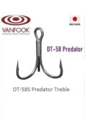 Vanfook Predator Treble DT-58S #2/0