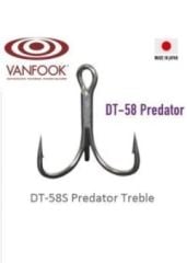 Vanfook Predator Treble DT-58S Silver #6