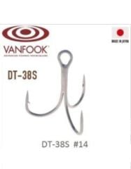 Vanfook Treble Hooks DT-38S #14