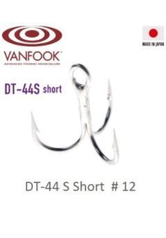 Vanfook Treble Hooks DT-44S Short #14