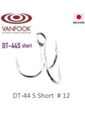 Vanfook Treble Hooks DT-44S Short #12
