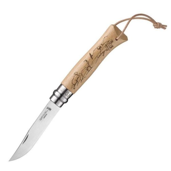 OPINEL INOX KAYIN SAPLI 8 NO ISLEMELI CAKI (001641)