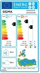 Sigma SGM18INVDHB PLUS A++ 18 BTU Inverter Klima