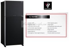 SHARP Buzdolabı SJ-XG690M-BK (Standart Model SİYAH)