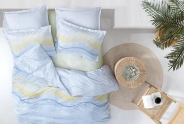 Yataş Bedding Çift Kişilik Lea Pike Takımı Mavi