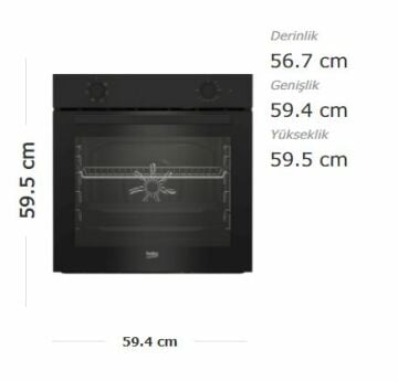 Beko BFM 310 S Beyond Serisi Ankastre Fırın