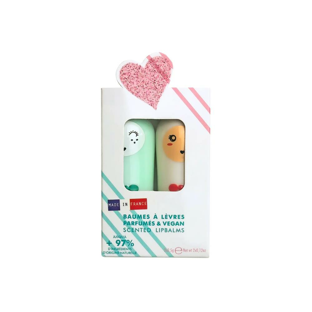 Inuwet - Pastel Sweet Duo Lip Balm Hediye Seti