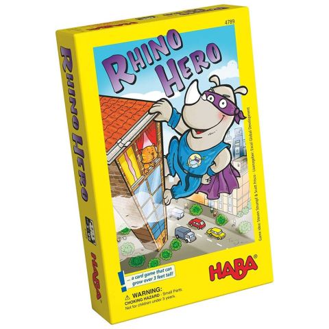 Haba Rhino Hero – Süper Gergedan / 5+Yaş Strateji ve Taktik Oyunu