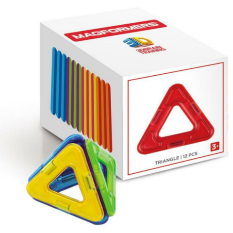 Magformers Mıknatıslı Triangle Set - 12 Parça