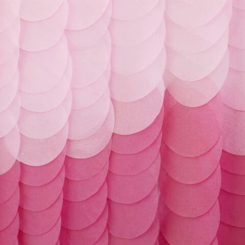 Gigner Ray - Backdrop Tissue Paper Discs Pink Ombre