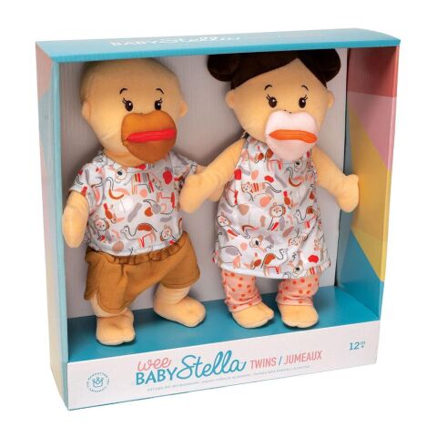 Manhattan Toy Baby Stella İkizler Oyuncak Bebek - Wee Baby Twins