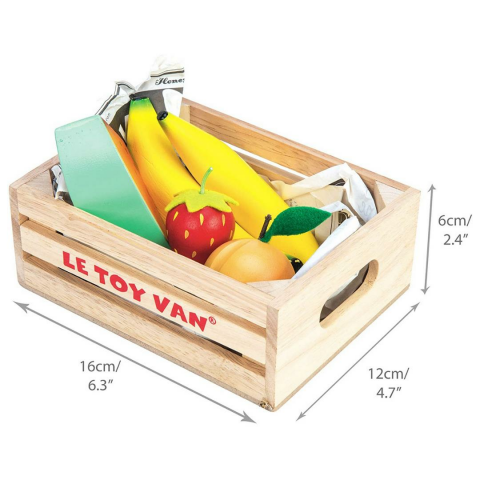 Le Toy Van Meyve Kasası - Fruits '5 a Day' Crate