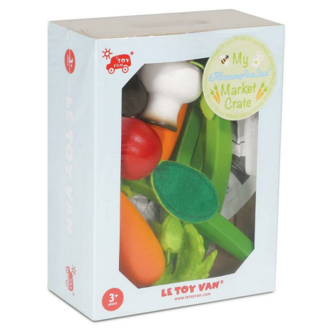 Le Toy Van Sebze Kasası - Vegetables '5 a Day' Crate