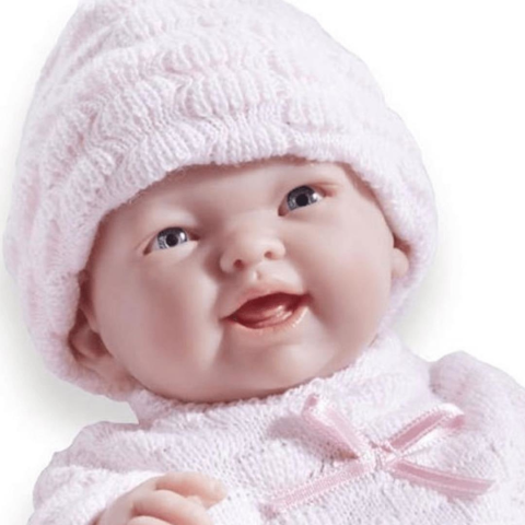 Berenguer Gerçekçi Yenidoğan Oyuncak Mini Kız Bebek 24 cm - Pembe