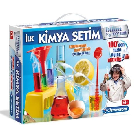 Clementoni Deney Seti İlk Kimya Setim - Bilim ve Oyun