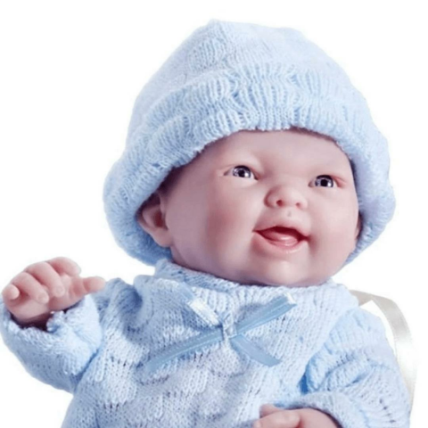 Berenguer Gerçekçi Yenidoğan Oyuncak Mini Erkek Bebek 24 cm - Mavi