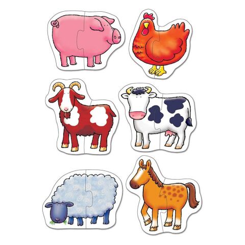 Orchard Toys Farmyard / Çiftlik Hayvanları İkili Puzzle 18 Ay+