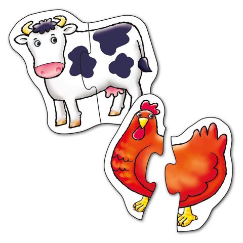 Orchard Toys Farmyard / Çiftlik Hayvanları İkili Puzzle 18 Ay+