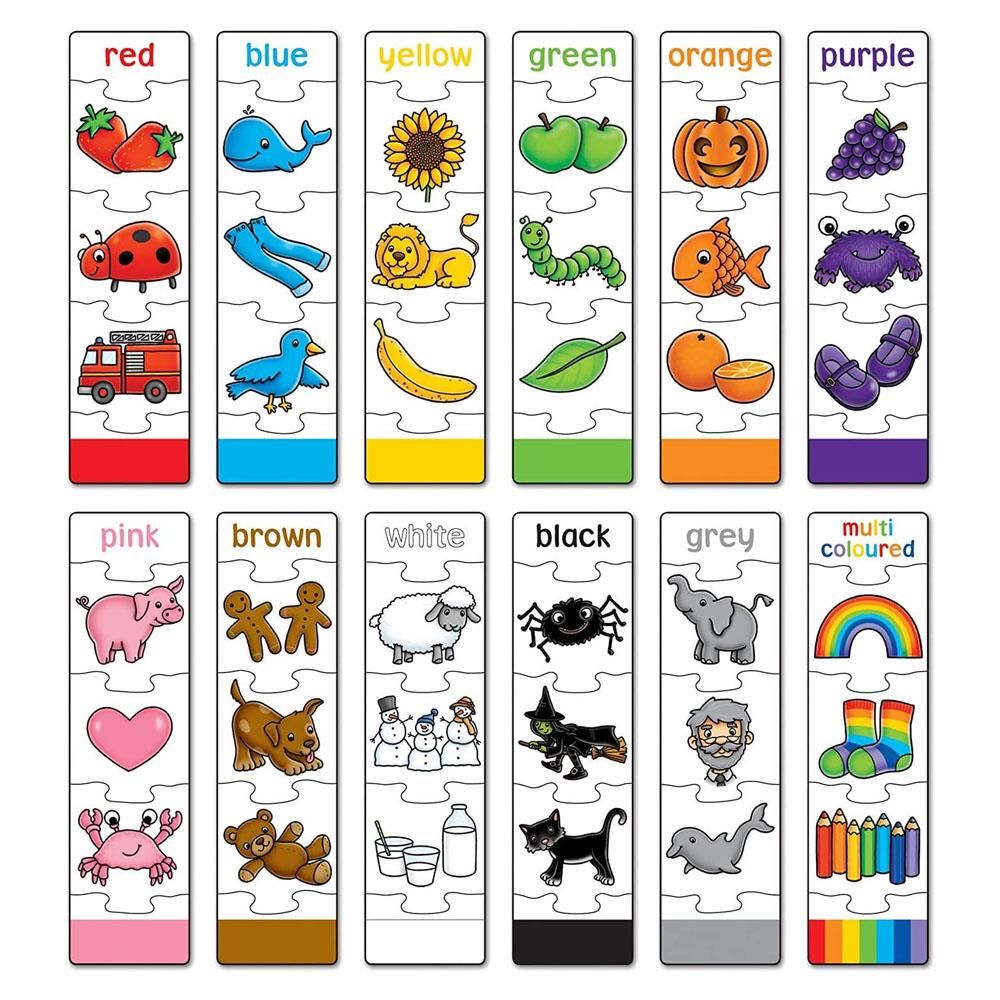 Orchard Toys Colour Match / Renk Eşleştirme Jigsaw Puzzle 3+ Yaş