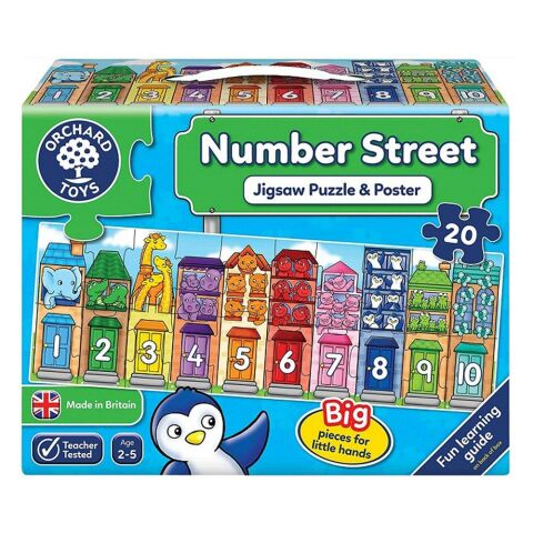 Orchard Toys Number Street / Sayılar Yapbozu 2-5 Yaş