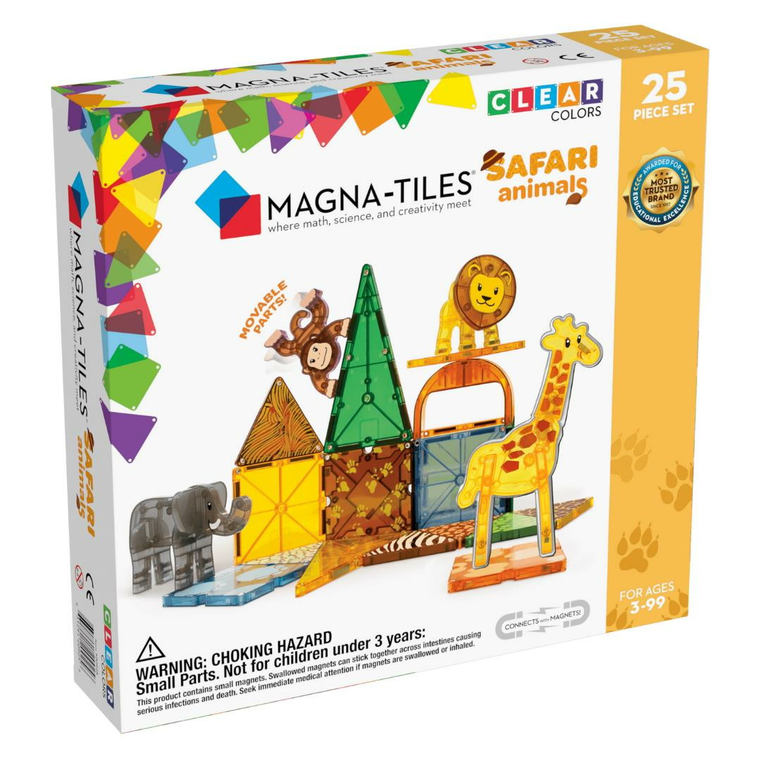 Magna-Tiles Safari Seti 25 Parça