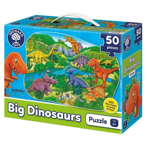 Orchard Toys Büyük Dinozor Yapbozu ( Big Dinosaurs Puzzle) 4+Yaş