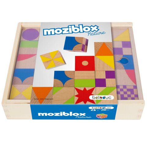 Beleduc Moziblocks Mozaik Ahşap Bloklar (30 Parça)