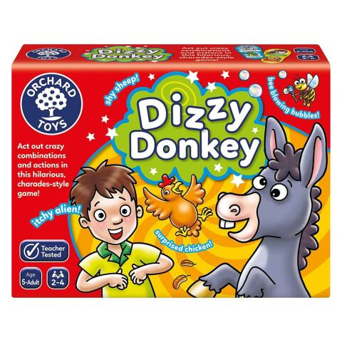 Orchard Toys Dizzy Donkey 5+ Yaş Eğlenceli Mini Kutu Oyunu
