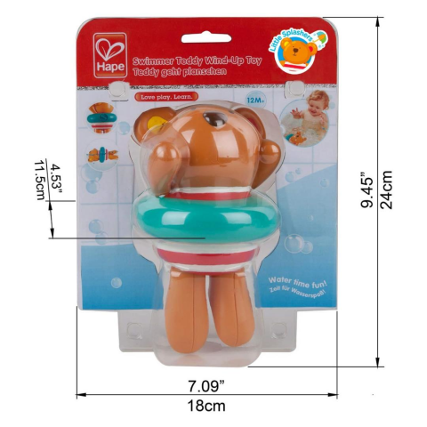 Hape Yüzen Ayıcık / Swimmer Teddy Wind-Up Toy