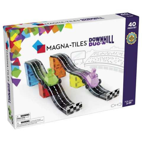 Magna-Tiles - Downhill Duo 40-Piece Set - Yokuş Aşağı 2'li - 40 Parça