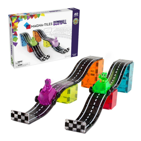 Magna-Tiles - Downhill Duo 40-Piece Set - Yokuş Aşağı 2'li - 40 Parça