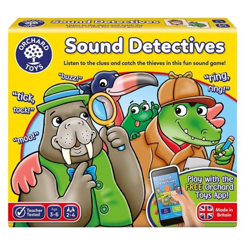 Orchard Toys Sound Detectives 3-6 Yaş İşitsel Algı Oyunu