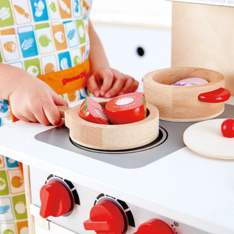 Hape Oyuncak Pişirme ve Servis Seti / Cook & Serve Set