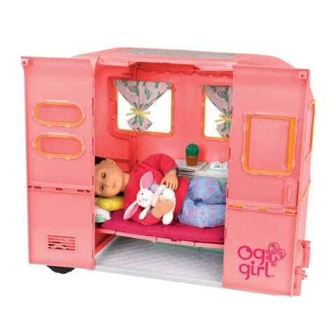 Our Generation Karavan Koyu Pembe - Seeing You Camper – Pink