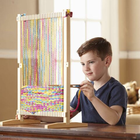 Melissa and Doug Dokuma Tezgahı Seti / Multi-Craft Weaving Loom