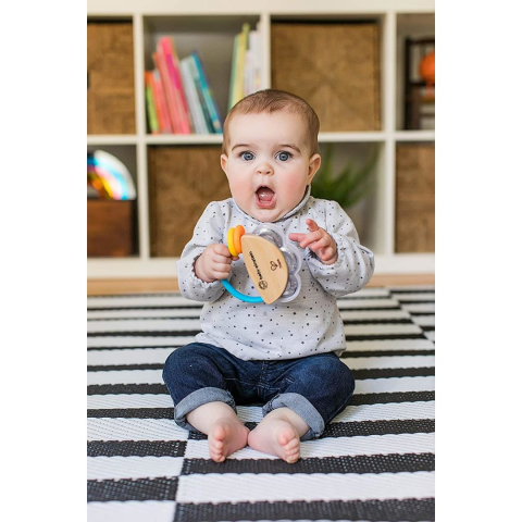 Hape Tiny Tambourine Oyuncak Ahşap Tef / Wooden Musical Toy