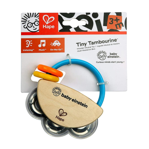 Hape Tiny Tambourine Oyuncak Ahşap Tef / Wooden Musical Toy