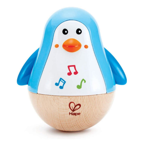 Hape Müzikli Hacıyatmaz Penguen / Penguin Musical Wobbler