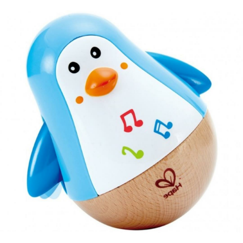 Hape Müzikli Hacıyatmaz Penguen / Penguin Musical Wobbler