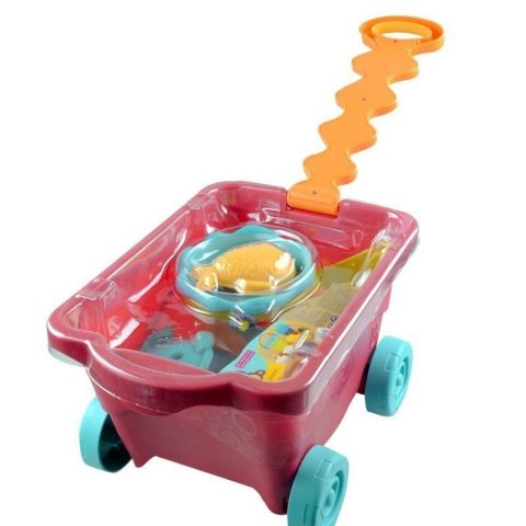 B.Toys Kırmızı Plaj Vagonu / Wavy-Wagon - Travel Beach Buggy