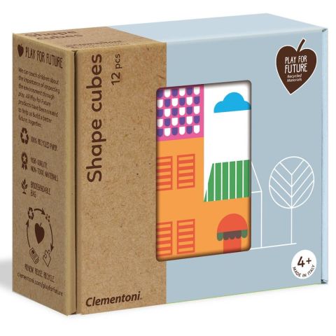 Clementoni Play For Future - Shape Cubes - Ufuklar - Mantık Oyunu