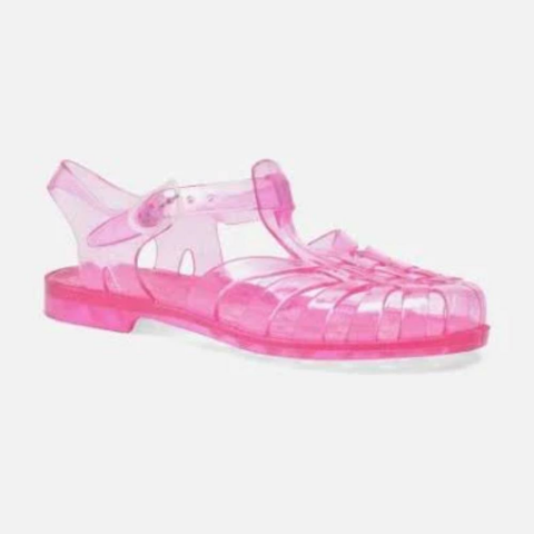 Meduse Sun Rose Pailette Sandals - Sandalet Şeffaf Pembe