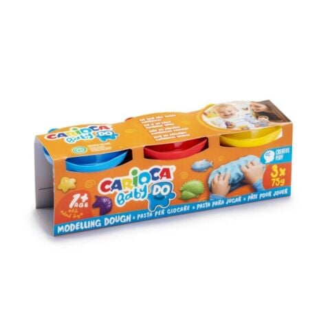 Carioca Bebek Oyun Hamuru 3 Renk x 75 gr (1+ Yaş)